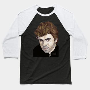 George Michael Baseball T-Shirt